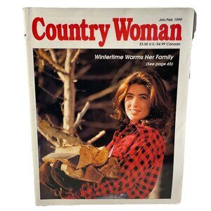 Country Woman Magazine Jan. Feb. 1999 Vol 29 No. 1 Cooking Crafts Design